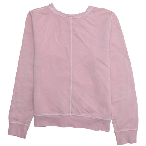 Womens UK Size S Tommy Hilfiger Pink Pullover Sweatshirt