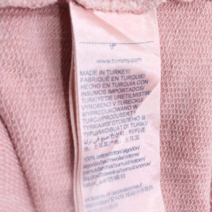 Womens UK Size S Tommy Hilfiger Pink Pullover Sweatshirt