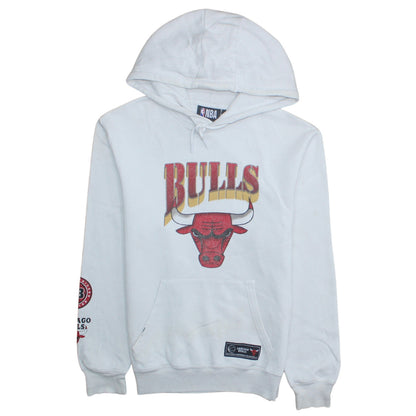 Mens UK Size S NBA White Pullover Hoodie