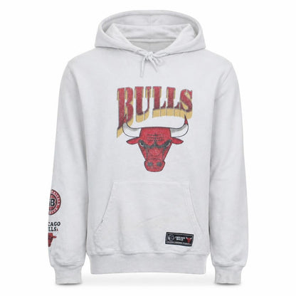 Mens UK Size S NBA White Pullover Hoodie