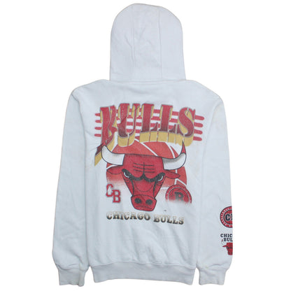 Mens UK Size S NBA White Pullover Hoodie