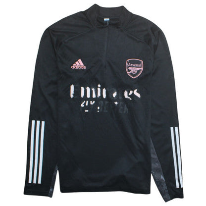 Mens UK Size M Adidas Black Pullover Sweatshirt