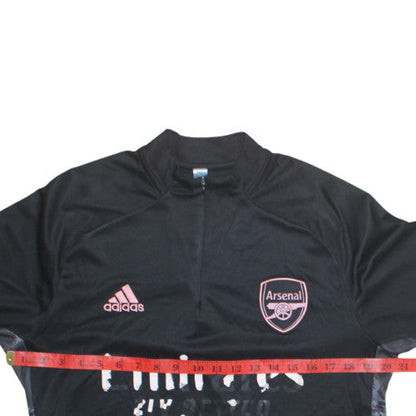 Mens UK Size M Adidas Black Pullover Sweatshirt