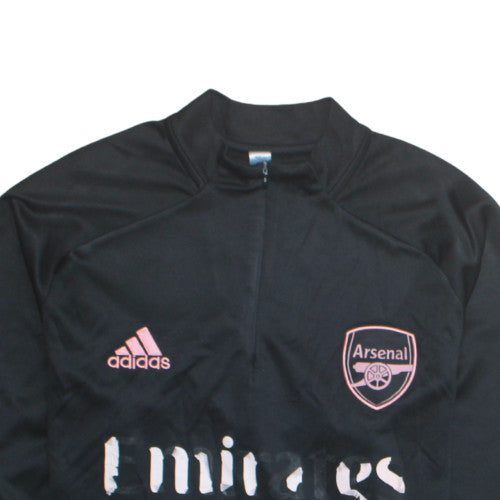 Mens UK Size M Adidas Black Pullover Sweatshirt