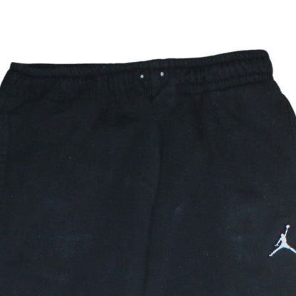 Jordan Boys Black Fleece Sweatpants 10 Years Regular Fit Activewear