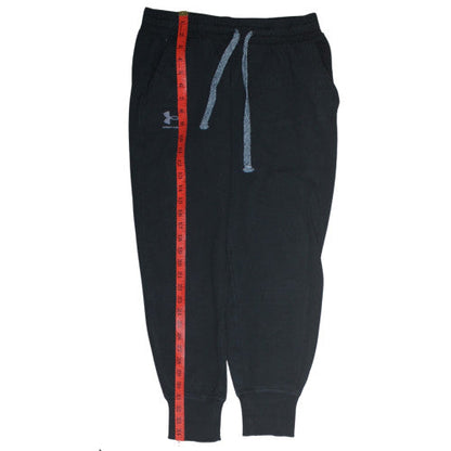 Under Armour Men's Black Fleece Jogger Sweatpants M Relaxed Fit