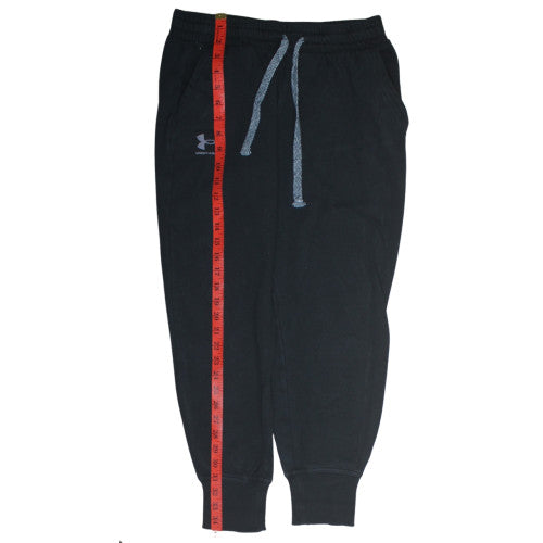 Under Armour Men's Black Fleece Jogger Sweatpants M Relaxed Fit