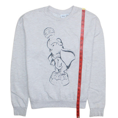 Womens UK Size S Disney Grey Pullover Sweatshirt