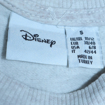 Womens UK Size S Disney Grey Pullover Sweatshirt