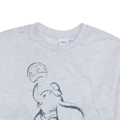 Womens UK Size S Disney Grey Pullover Sweatshirt