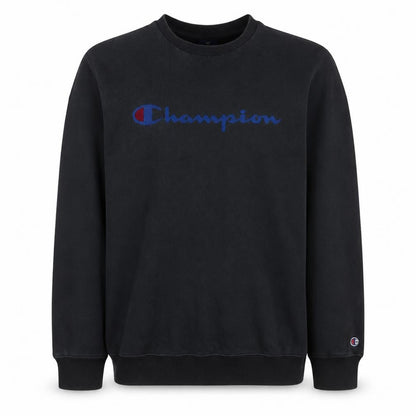 Mens UK Size XL Champion Black Pullover Sweatshirt