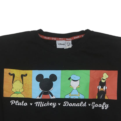 Womens UK Size S Disney Black Pullover Sweatshirt