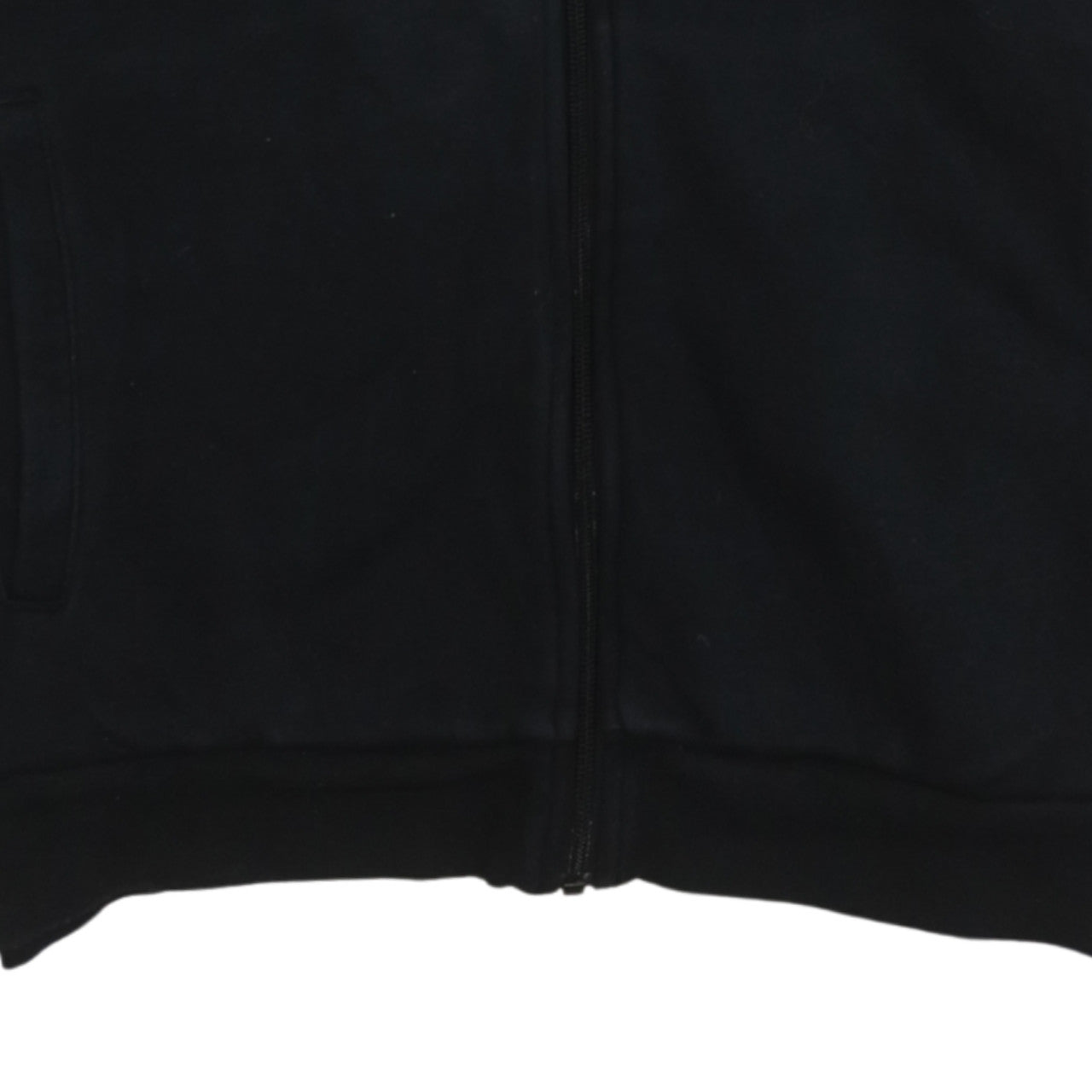 Mens UK Size L Adidas Black Full Zip Hoodie