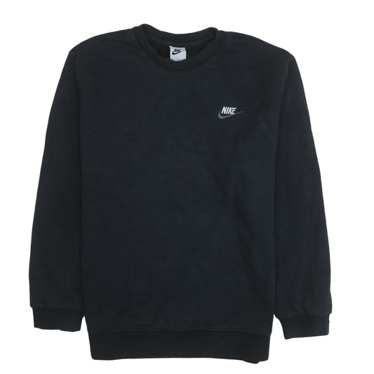 Womens UK Size S Nike Black Pullover Sweatshirt
