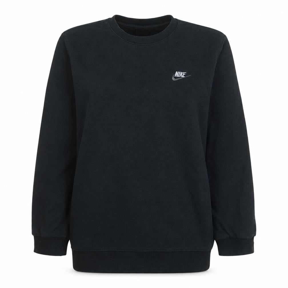 Womens UK Size S Nike Black Pullover Sweatshirt