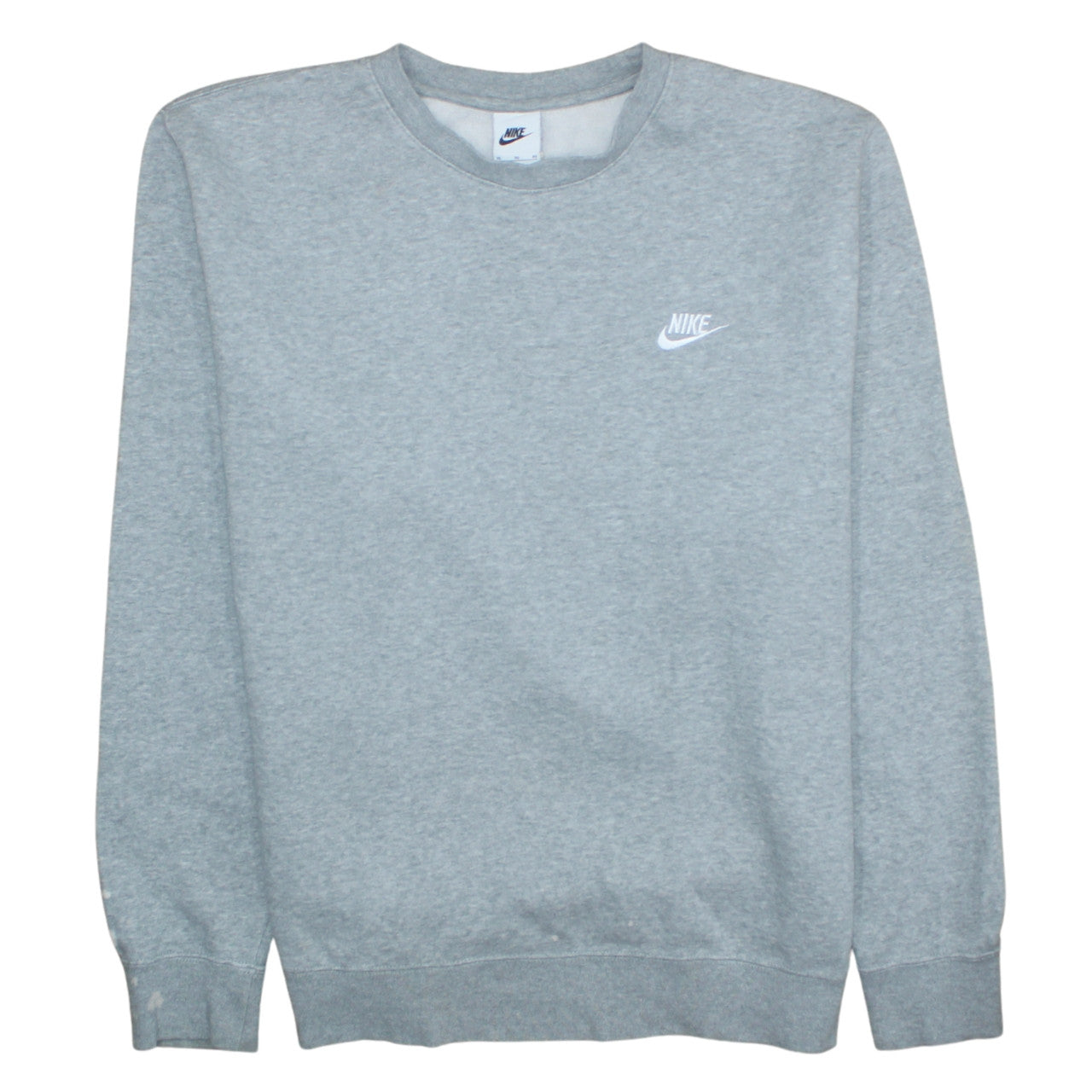Mens UK Size XL Nike Grey Pullover Sweatshirt