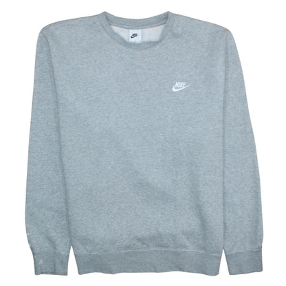 Mens UK Size XL Nike Grey Pullover Sweatshirt