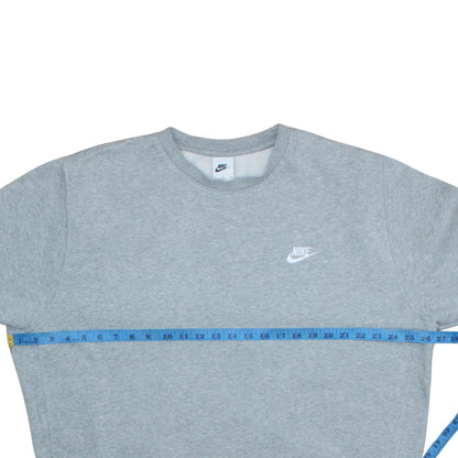 Mens UK Size XL Nike Grey Pullover Sweatshirt