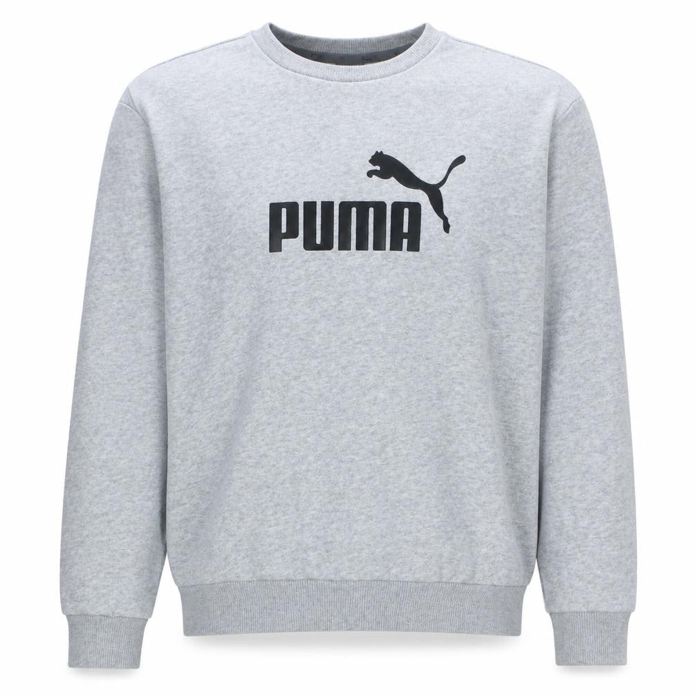 Mens UK Size S Puma Grey Pullover Sweatshirt