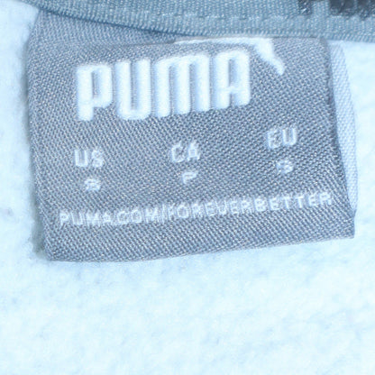 Mens UK Size S Puma Grey Pullover Sweatshirt