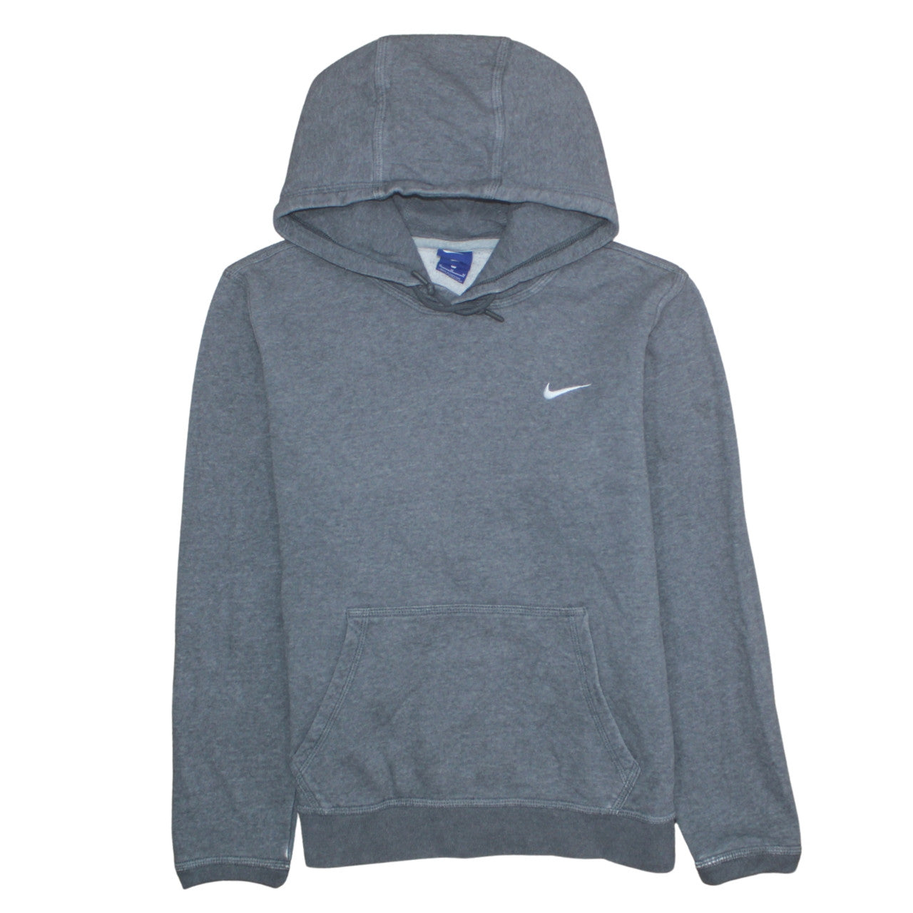 Mens UK Size M Nike Grey Pullover Hoodie
