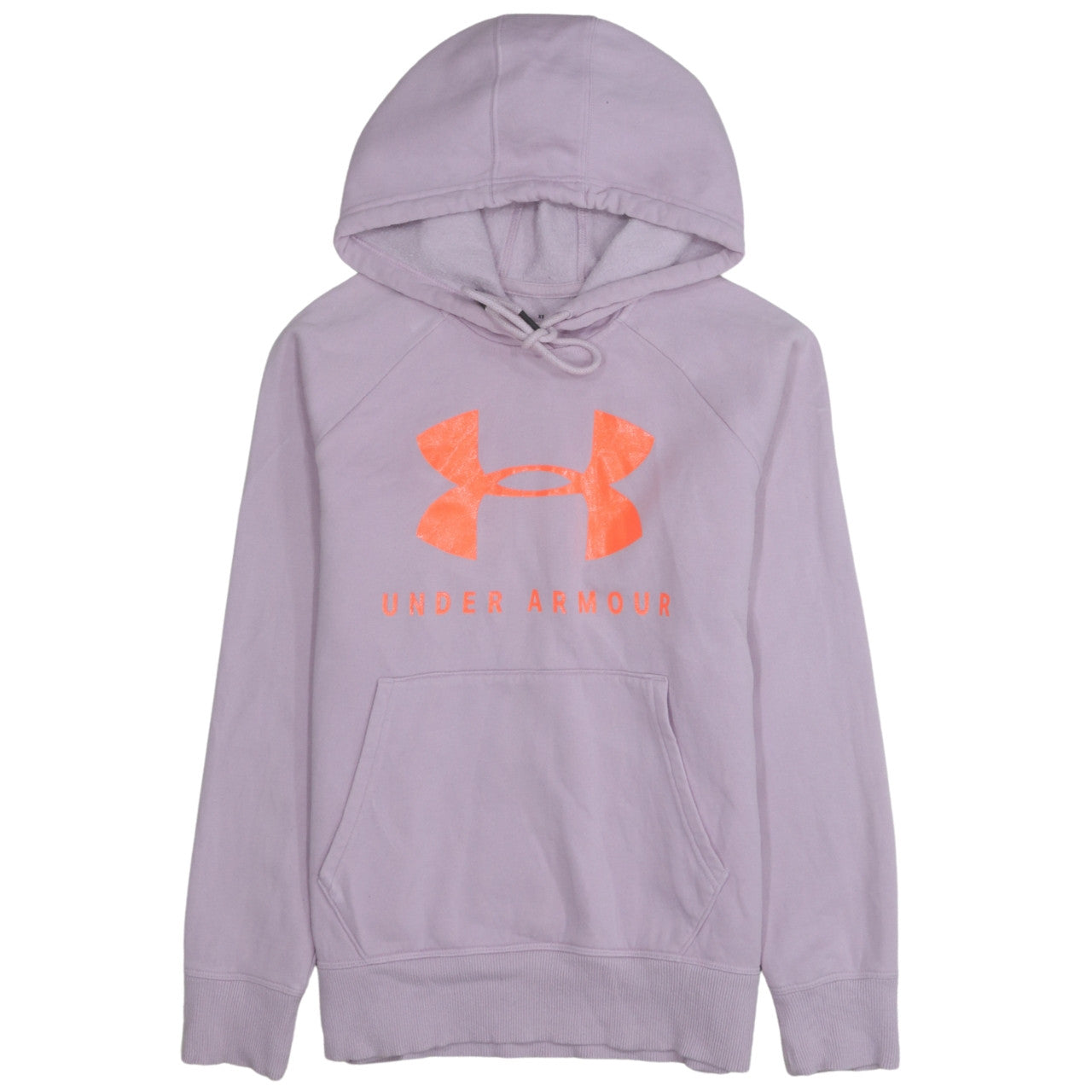 Unisex Adults UK Size XS Under Armour Purple Pullover Hoodie