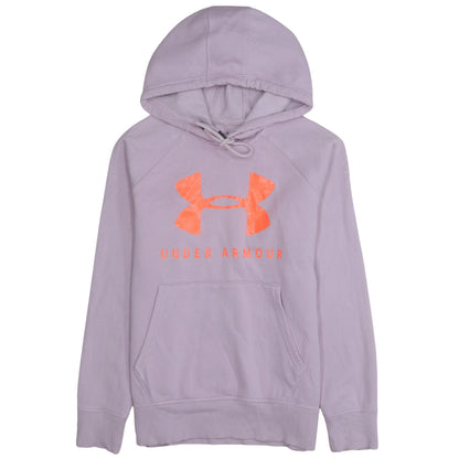 Unisex Adults UK Size XS Under Armour Purple Pullover Hoodie