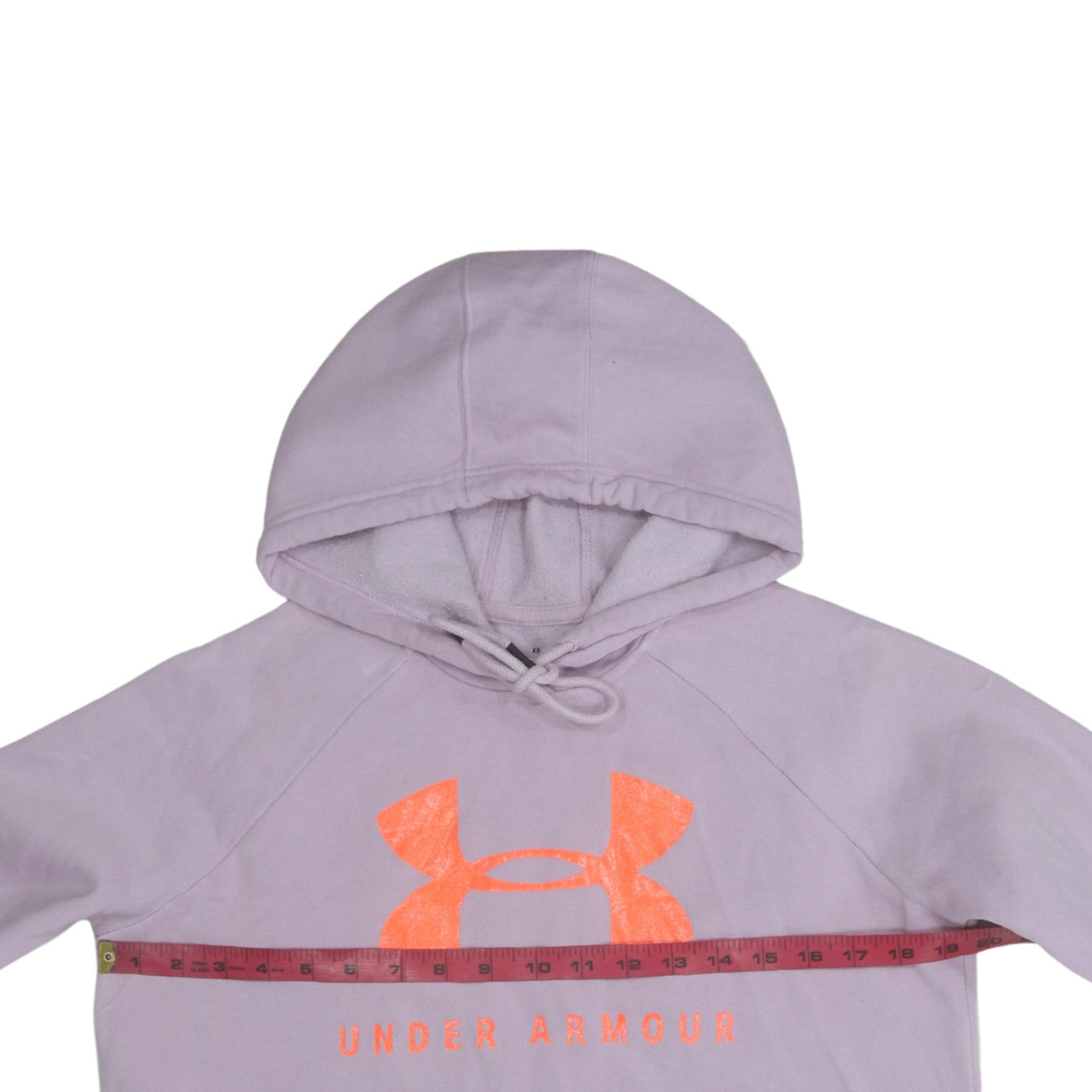 Unisex Adults UK Size XS Under Armour Purple Pullover Hoodie