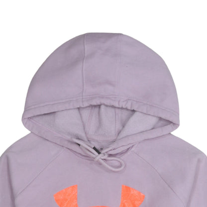 Unisex Adults UK Size XS Under Armour Purple Pullover Hoodie
