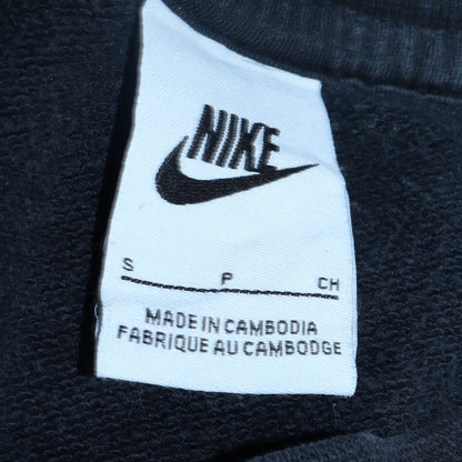 Mens UK Size S Nike Black Pullover Sweatshirt