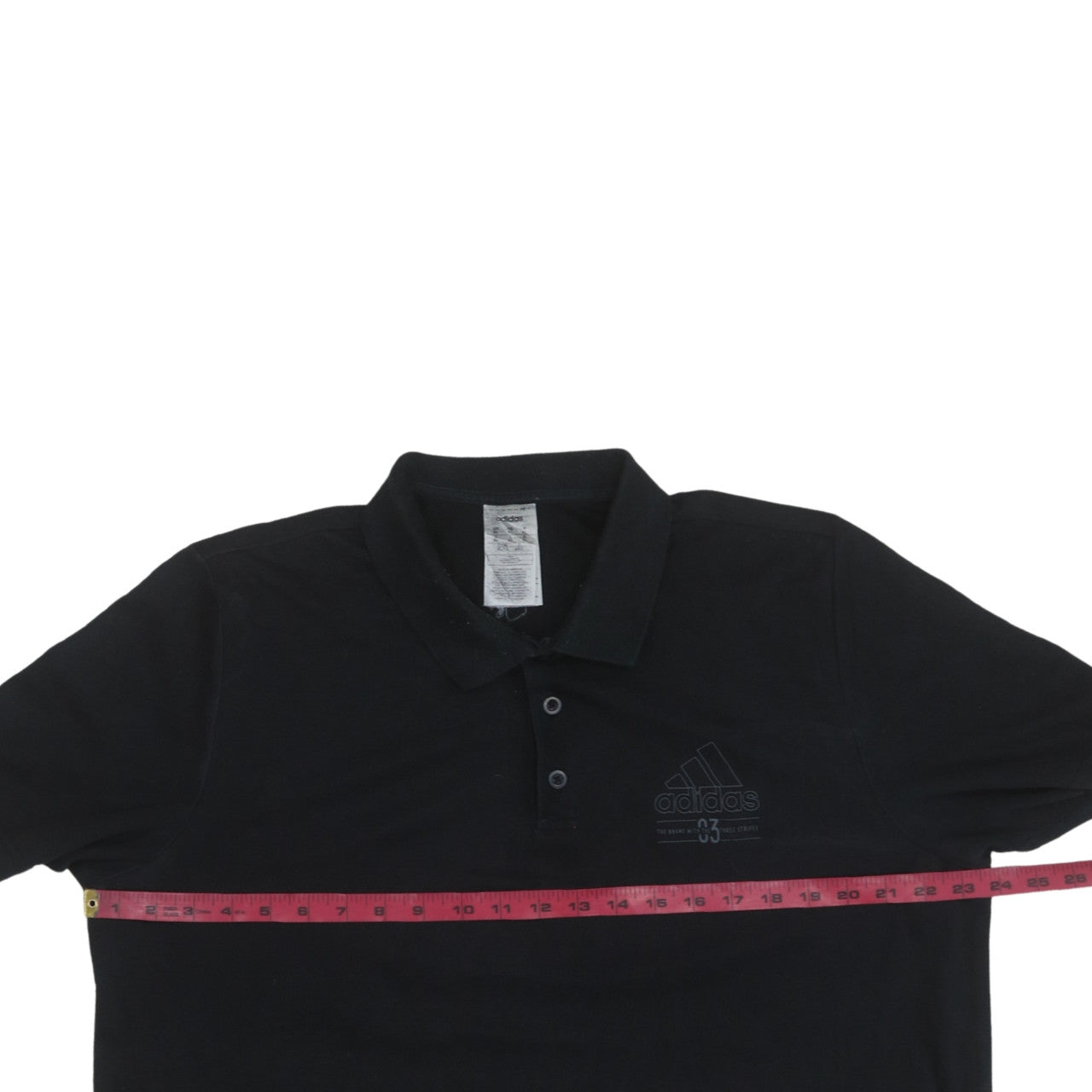 Adidas Men's Black XL Short Sleeve Polo Shirt Classic Fit