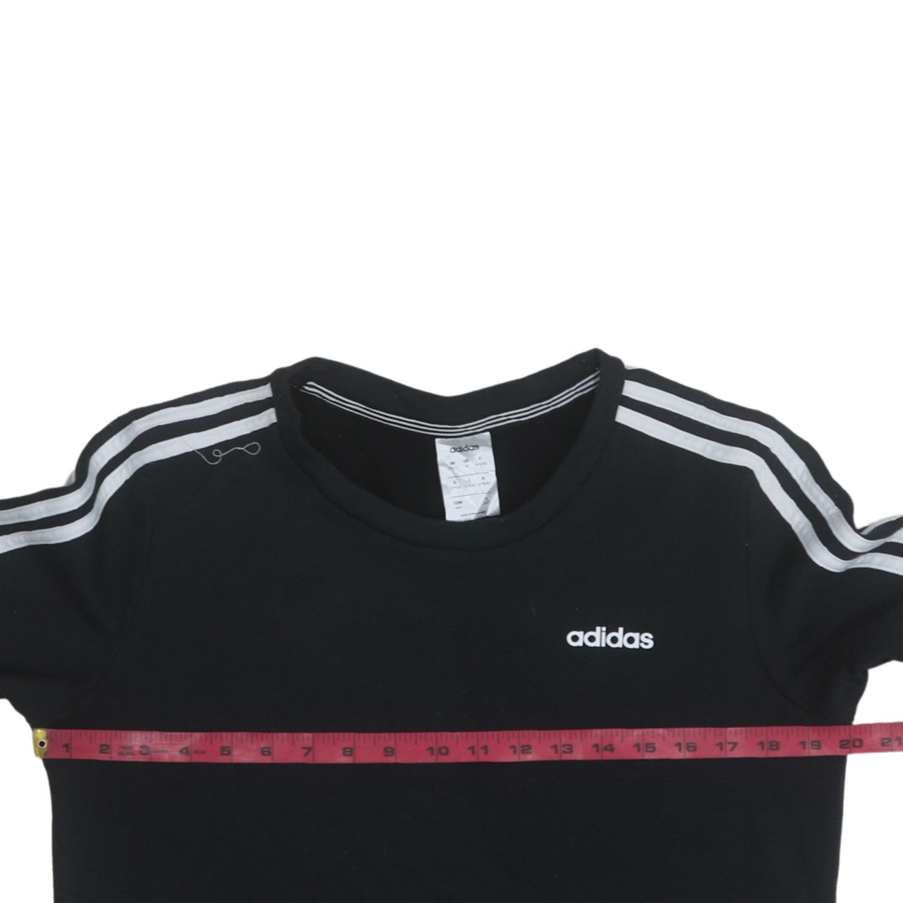 Womens UK Size 12-14 Adidas Black Pullover Sweatshirt