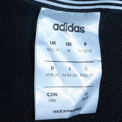Womens UK Size 12-14 Adidas Black Pullover Sweatshirt