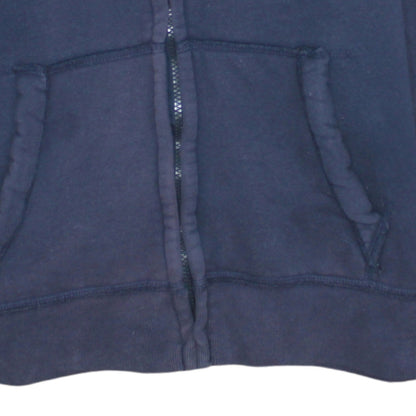 Mens UK Size M Hollister Blue Full Zip Hoodie