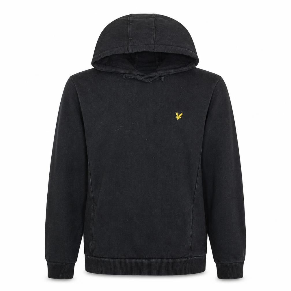 Mens UK Size L Lyle & Scott Black Pullover Hoodie