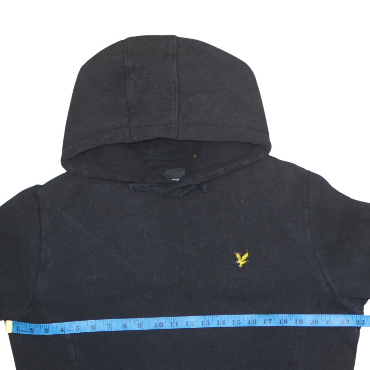 Mens UK Size L Lyle & Scott Black Pullover Hoodie