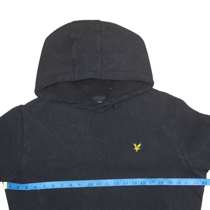 Mens UK Size L Lyle & Scott Black Pullover Hoodie