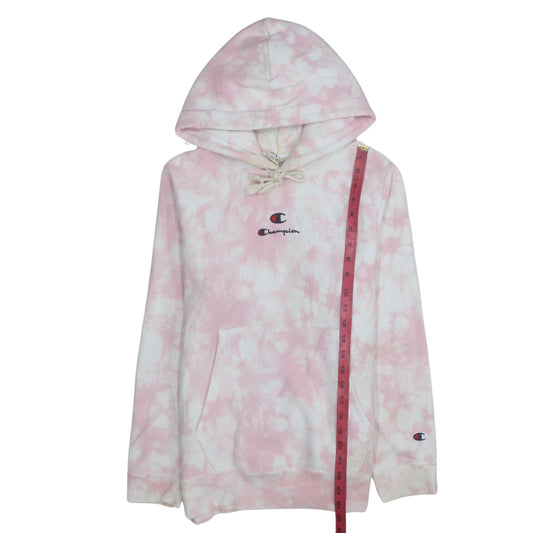 Womens UK Size XS Champion Pink Pullover Hoodie