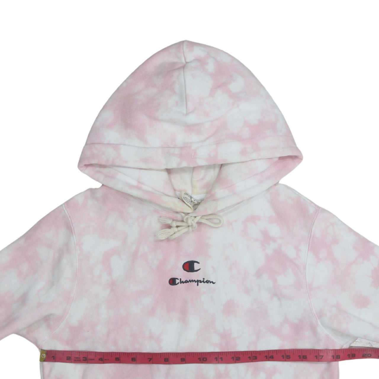Womens UK Size XS Champion Pink Pullover Hoodie