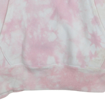 Womens UK Size XS Champion Pink Pullover Hoodie