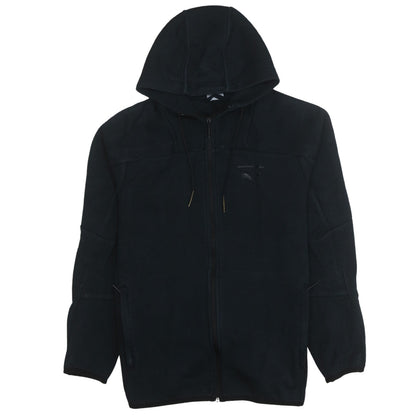 Mens UK Size S Puma Black Full Zip Hoodie