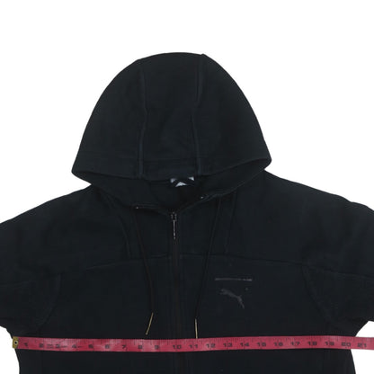 Mens UK Size S Puma Black Full Zip Hoodie