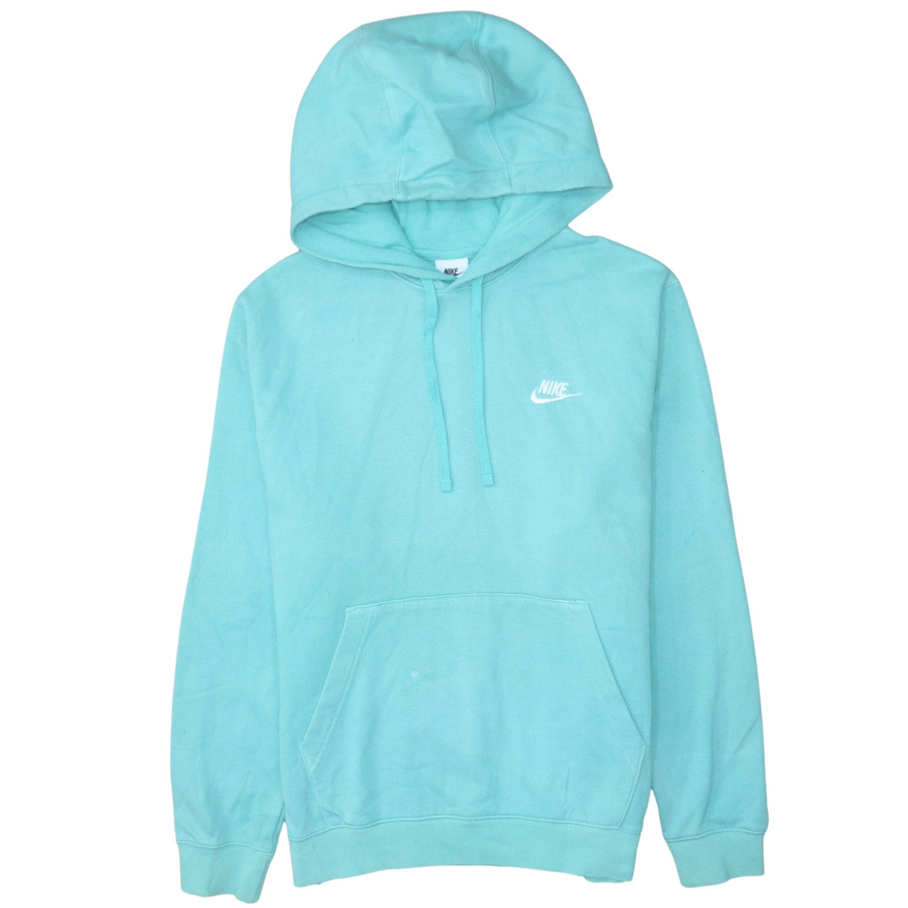 Mens UK Size S Nike Blue Pullover Hoodie