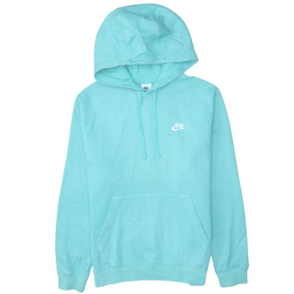 Mens UK Size S Nike Blue Pullover Hoodie