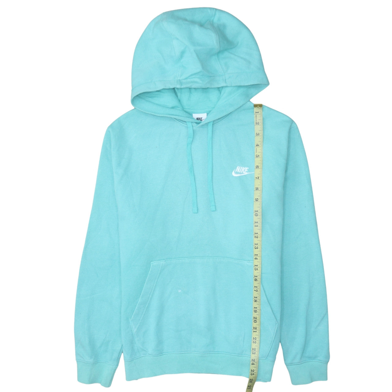 Mens UK Size S Nike Blue Pullover Hoodie