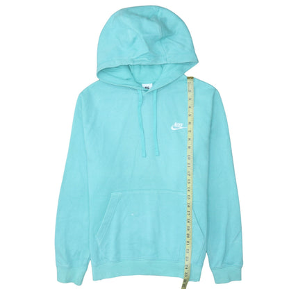 Mens UK Size S Nike Blue Pullover Hoodie