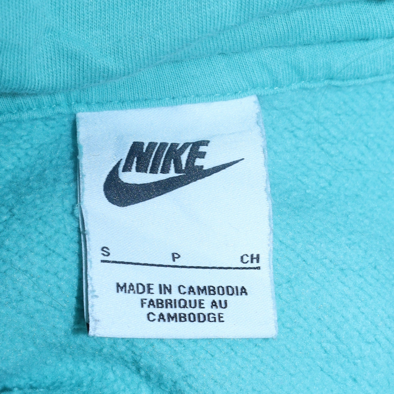 Mens UK Size S Nike Blue Pullover Hoodie