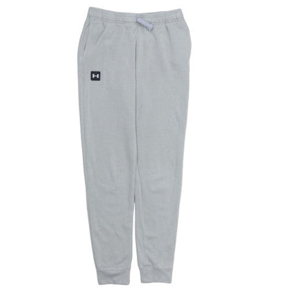 Under Armour Boys Grey Jogger Sweatpants 13 Years Fleece Activewear