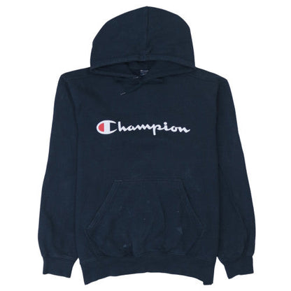 Mens UK Size L Champion Black Pullover Hoodie