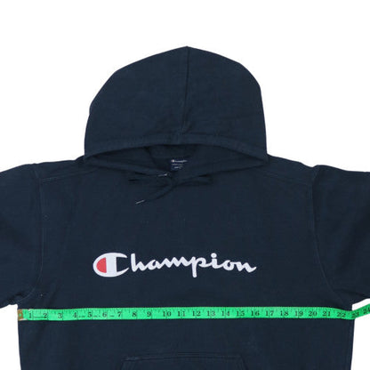 Mens UK Size L Champion Black Pullover Hoodie